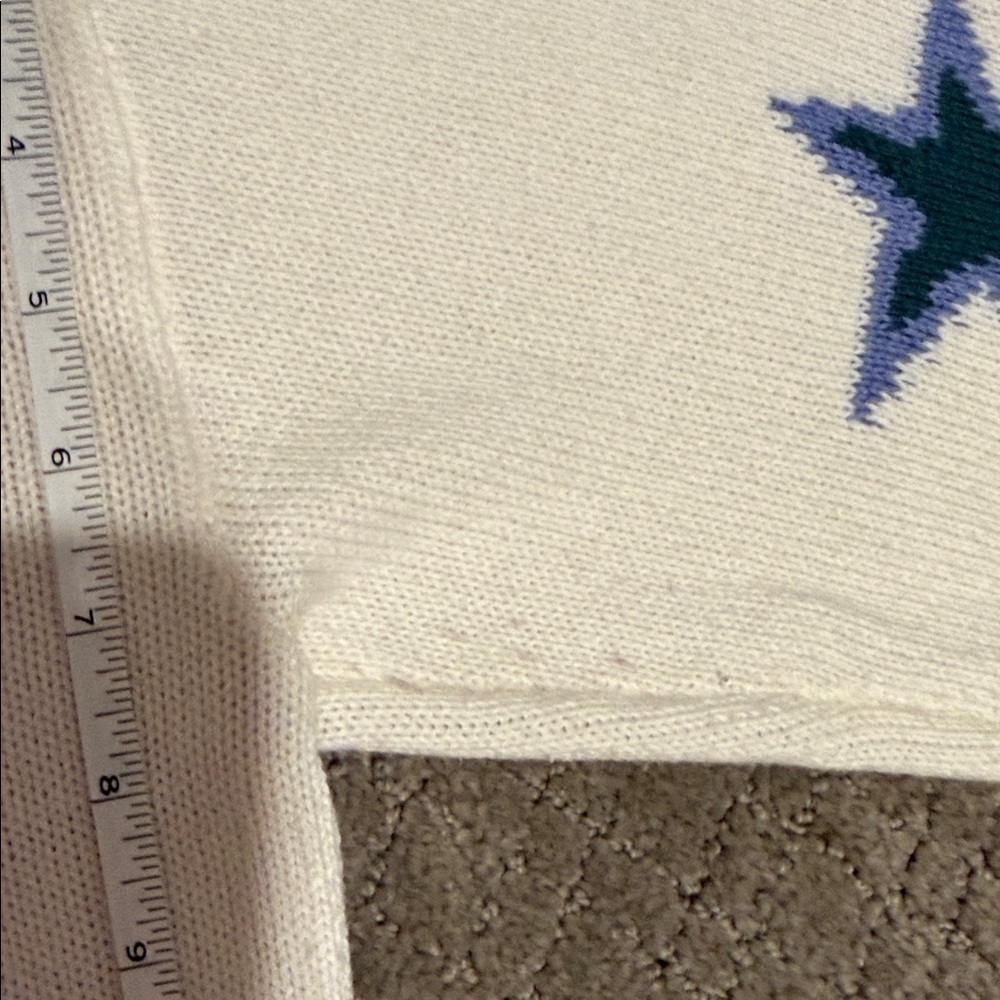 Rails Perci Star Cotton & Cashmere Intarsia Sweater - Picture 4 of 9
